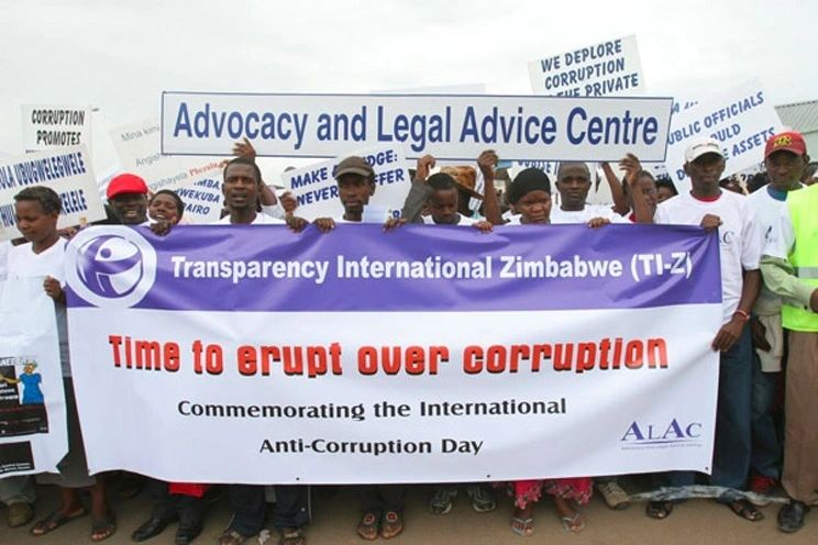 Most corrupt country. We left Zimbabwe finally.